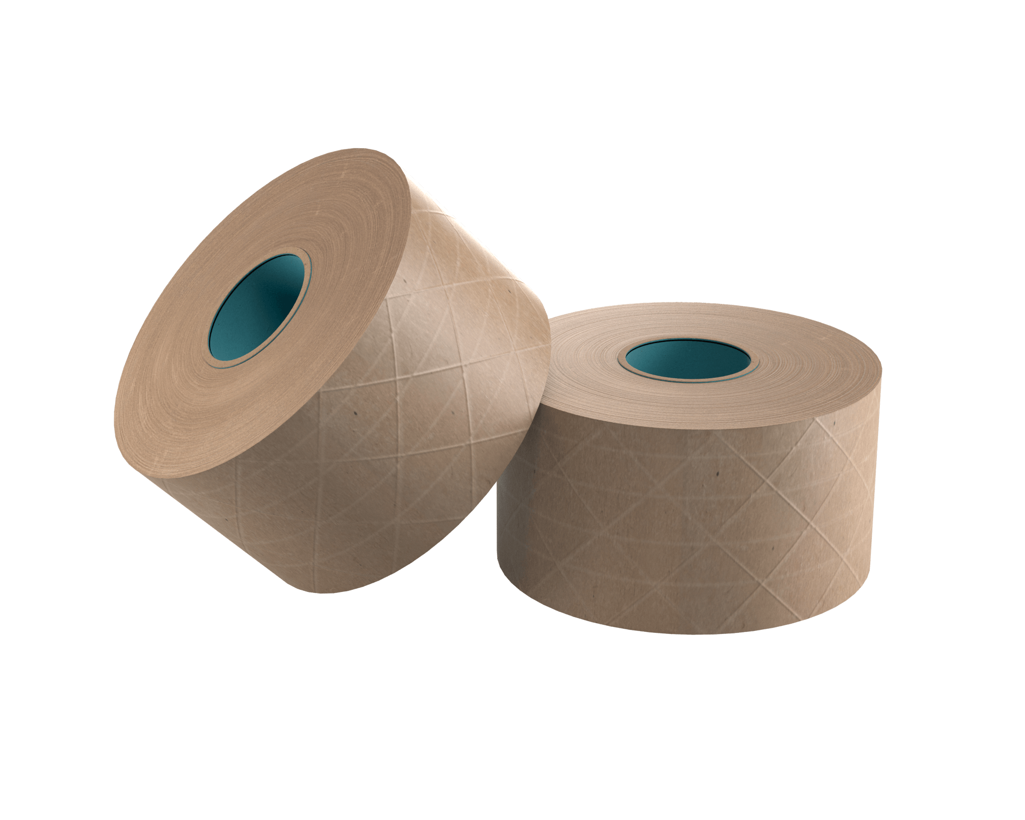 Water activated kraft tape