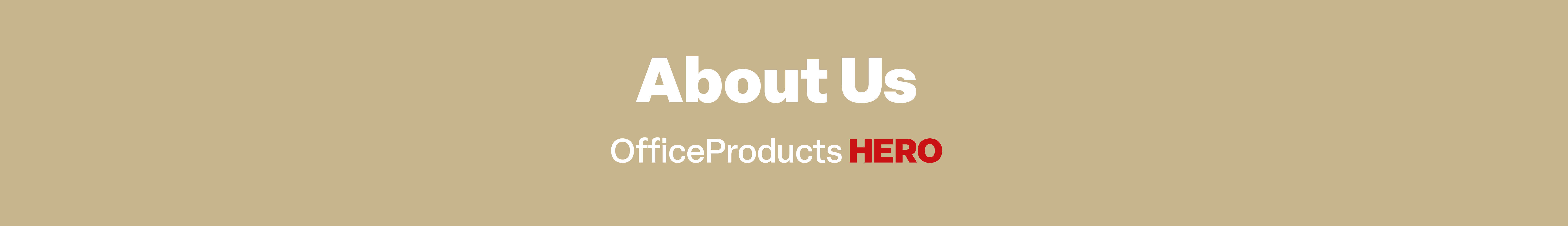 Office Products HERO Banner