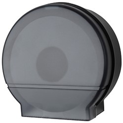 Single Jumbo Bathroom Tissue Dispenser - Black