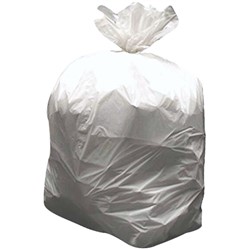 High Density Trash Liners - Natural, 7 - 10 Gallon, .31 Mil.
