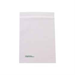4 x 6'' - 2 Mil Compostable Reclosable Poly Bags