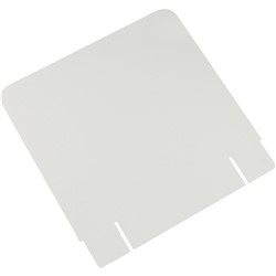 Large Bin Floor Display White Header Cards
