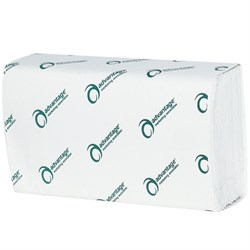 Simple Earth White Single-Fold Towels
