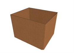 46 3/4 x 38 3/4 x 35 HSC Gaylord Triple Wall Box
