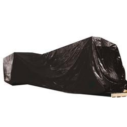8 x 100'  6 Mil Black Poly Sheeting
