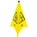 Wet Floor Safety Cone - 3-Sided Multilingual Pop-Up Cone