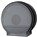 Single Jumbo Bathroom Tissue Dispenser - Black