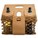 Hexpand 3 Bottle Corrugated Wine Shipper Insert