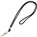 Standard Black Lanyard with Hook