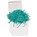 10 lb. Teal Crinkle Paper
