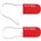 Red Wire Padlock Seals