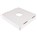 Corrugated Trash Can Lid with Hole - 40 and 50 Gallon